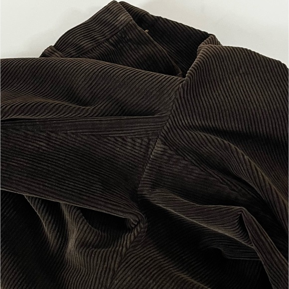 Jones New York Signature Stretch Brown Corduroy Pants Size 8 - Picture 3 of 7